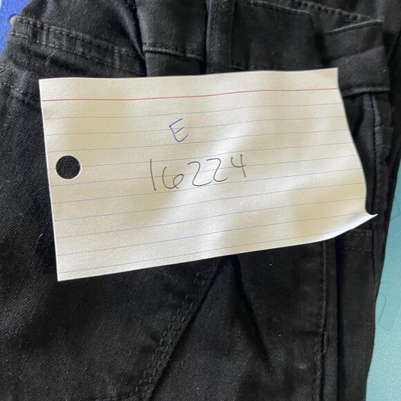 KanCan blue jeans black in color women's size 24 waist or size 0 skinny jeans - Picture 14 of 14